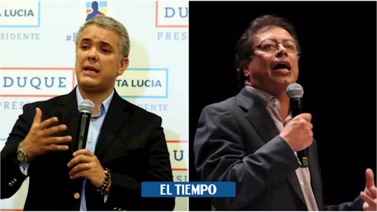 Iván Duque responde a críticas de Gustavo Petro sobre la paz