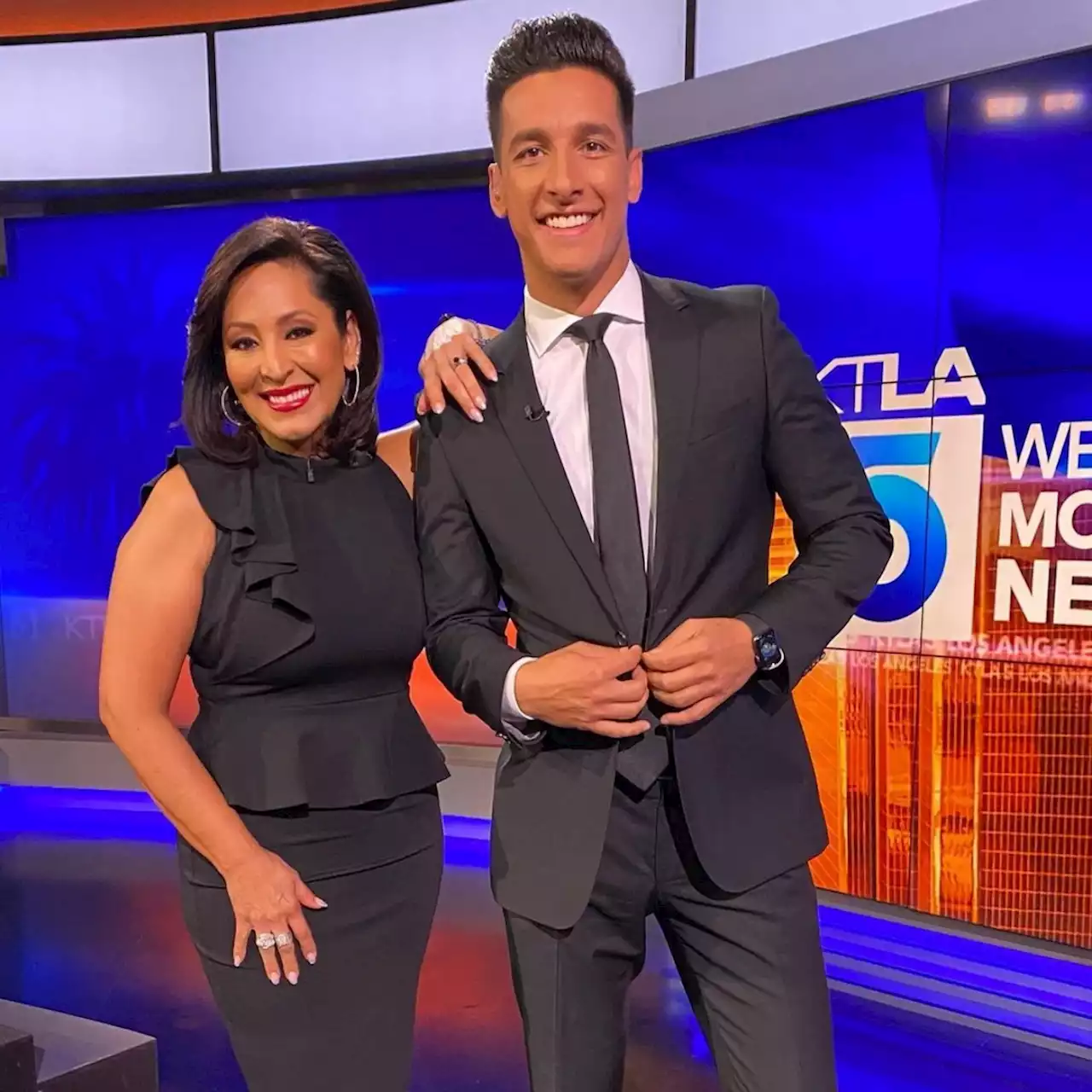 KTLA's Mark Mester Fired After On-Air Reaction to Co-Anchor Lynette Romero's Departure - E! Online