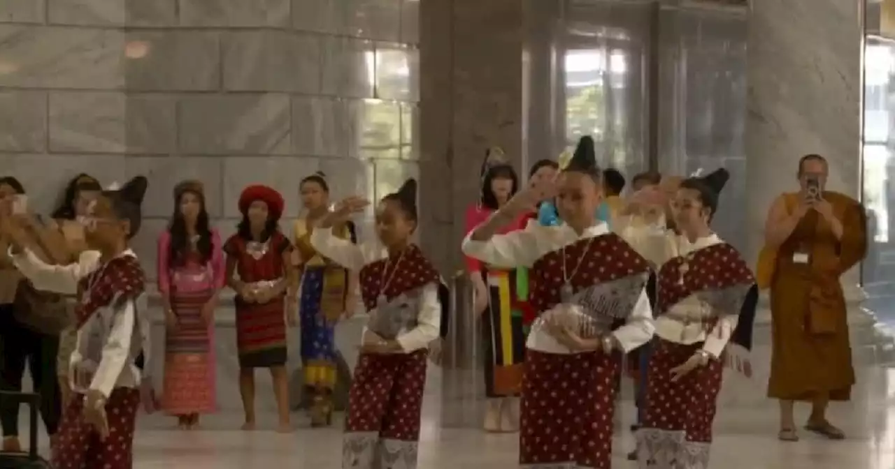 Lao-Americans celebrate the largest Buddhist temple newly constructed in Utah