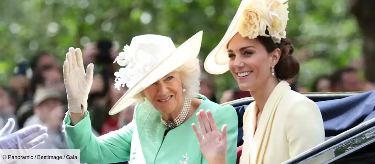 Kate Middleton et Camilla : comment elles se partagent les vêtements et les bijoux de la reine - Gala