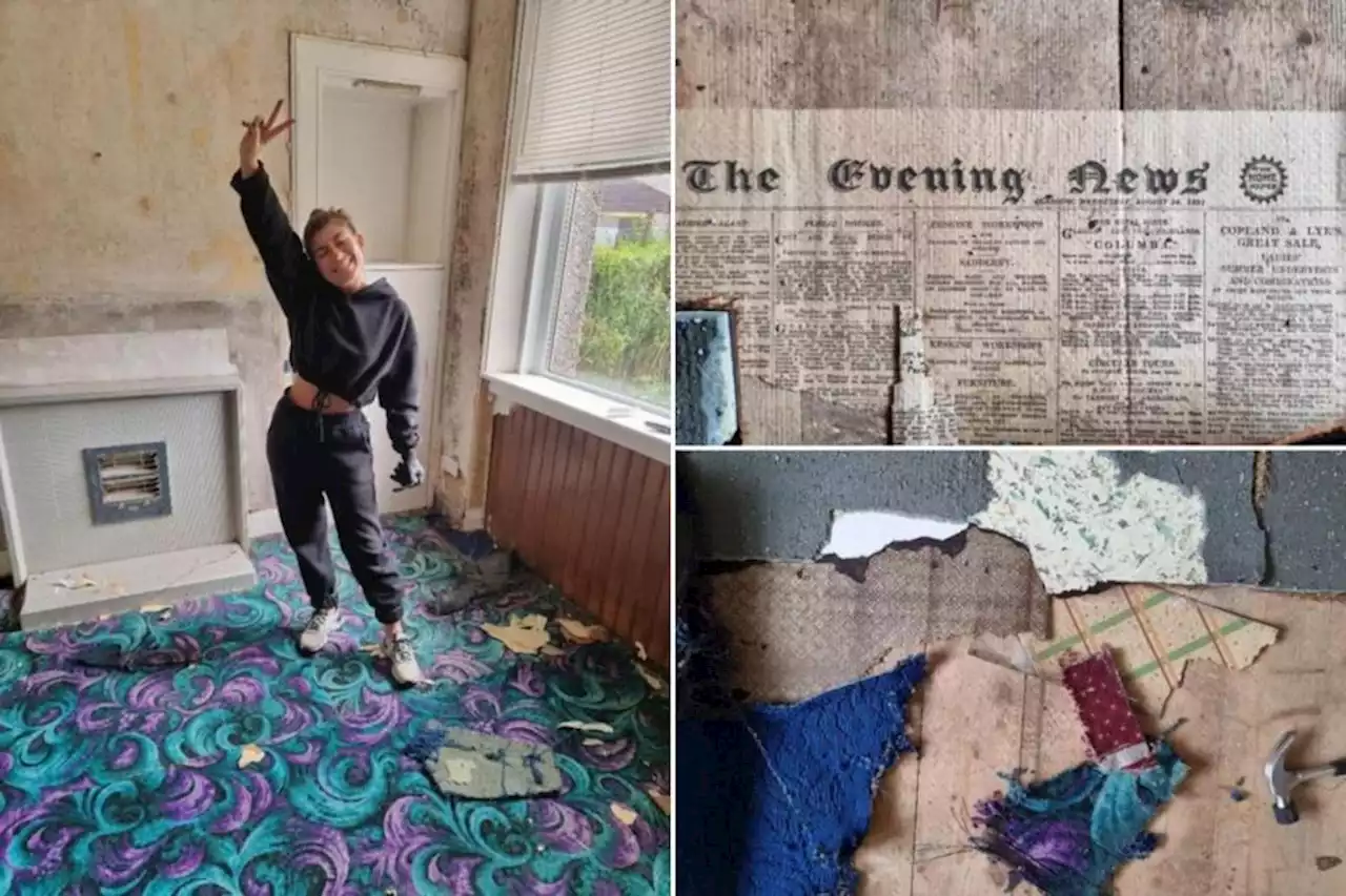 Homeowner 'shocked' to find 101-year-old newspaper when renovating East End house