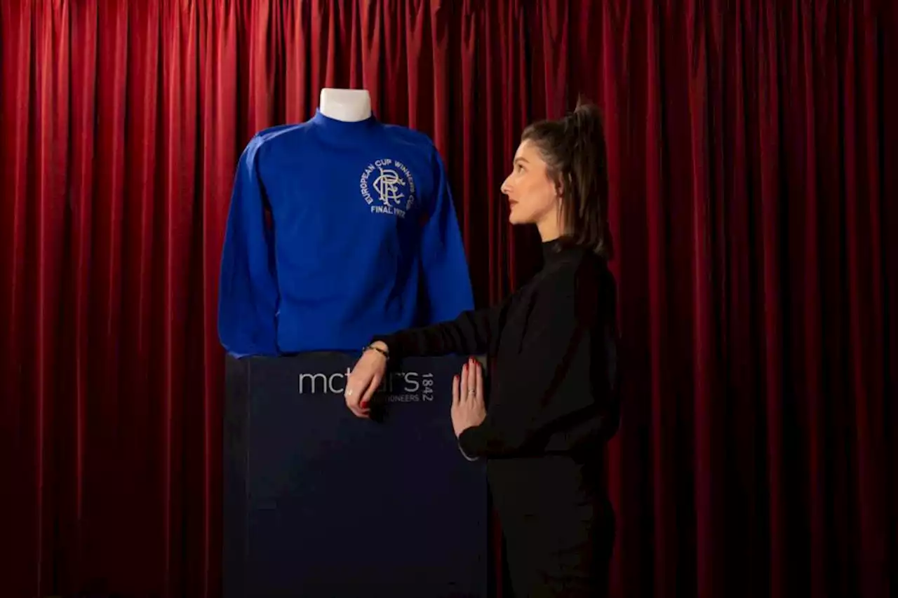 One of the rarest pieces of Rangers memorabilia ever to be put to auction