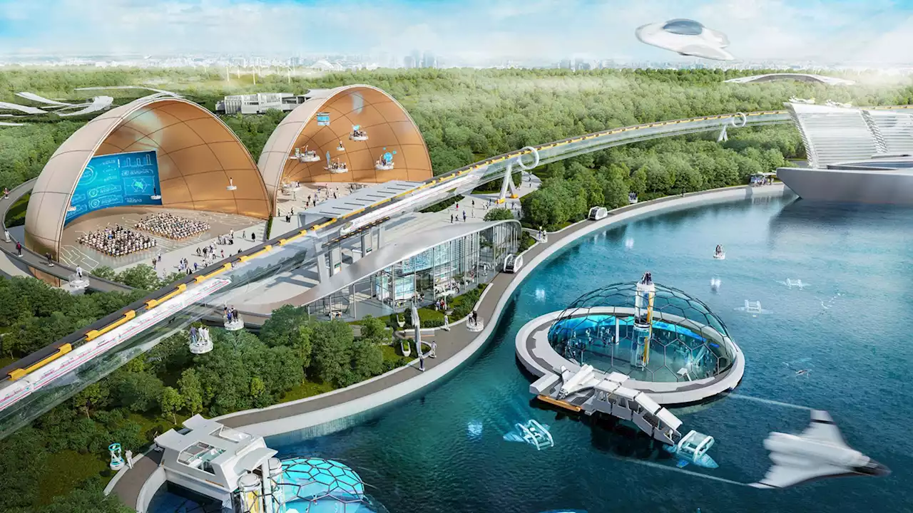 Tokyo builds an eco-friendly high-end technology city on the bay