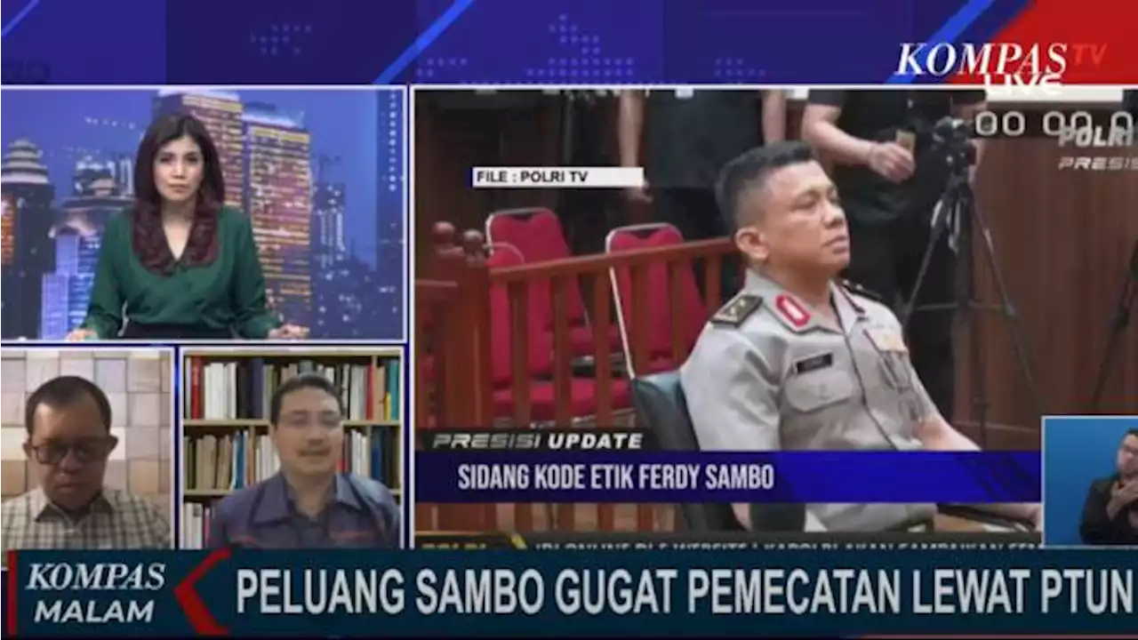 Ferdy Sambo Berencana Gugat PTDH, Kompolnas dan Pakar Hukum Yakin Polri Sudah Sesuai Prosedur