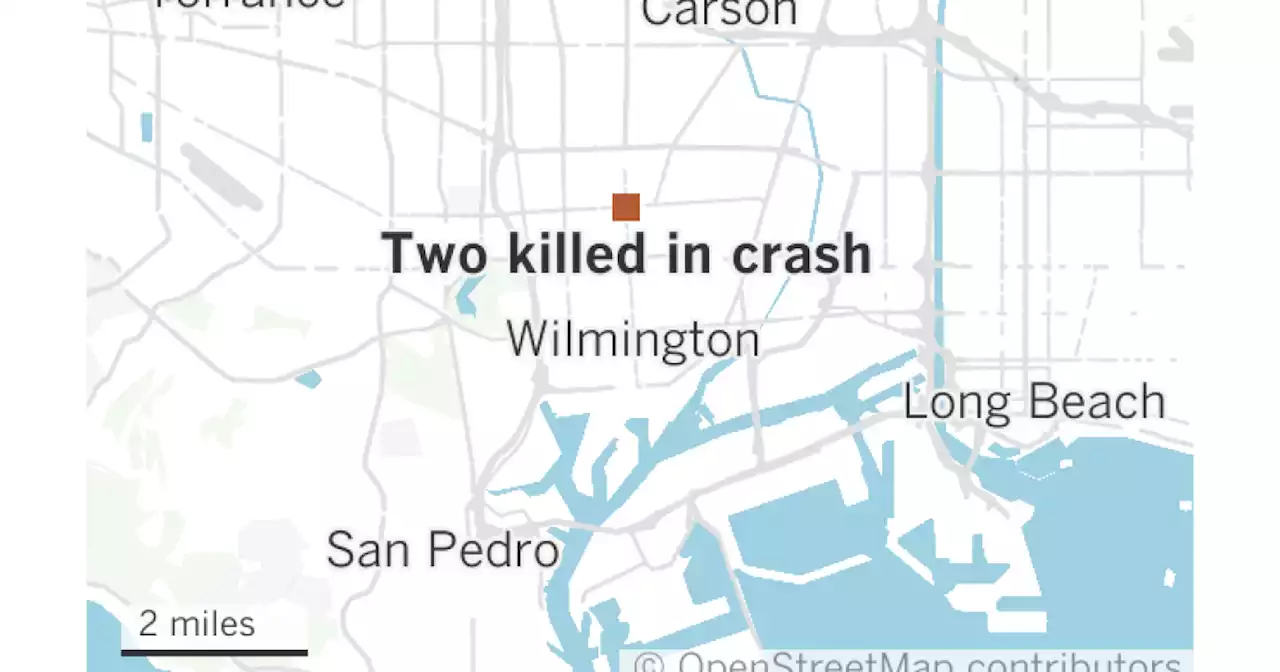 Two people killed in fiery Wilmington crash