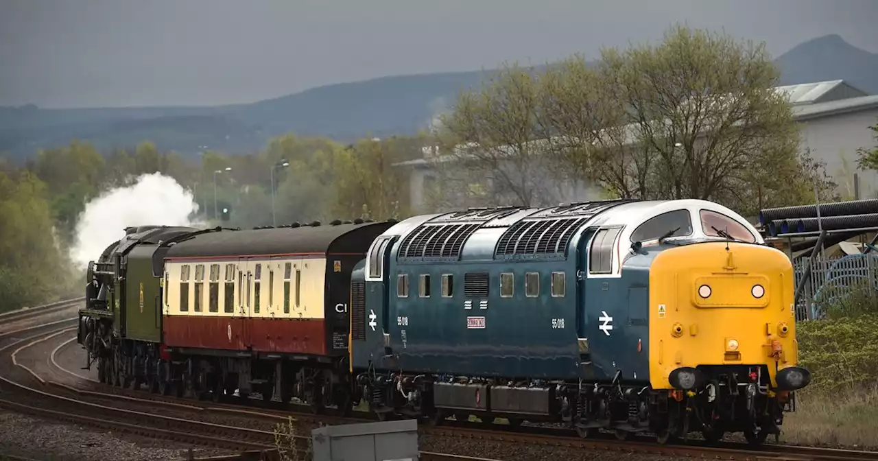 Famous Deltic diesel train to travel through Lancs and Cumbria