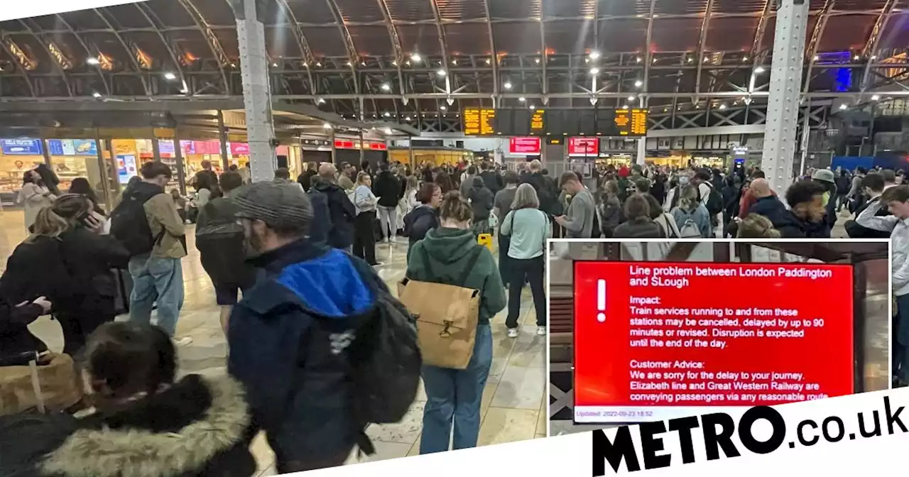 Rail passengers facing severe disruption again as Paddington suspends services