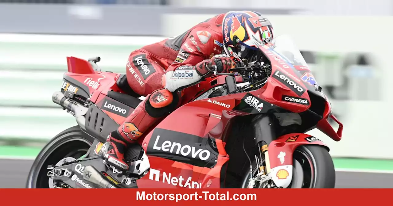 MotoGP Motegi FT1: Ducati-Duo am Freitag knapp vor Quartararo