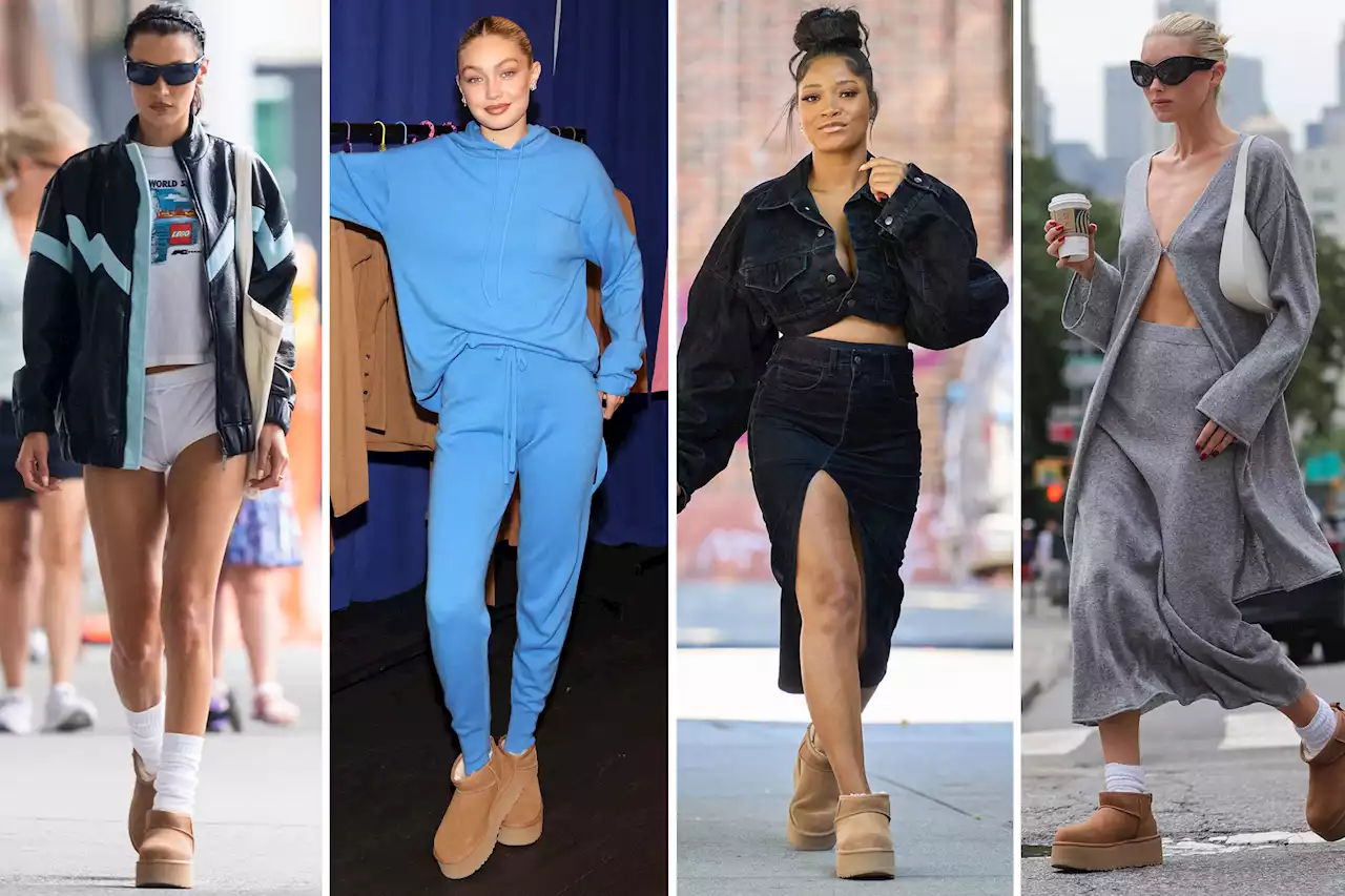 Platform Uggs now exist, and celebrities are obsessed