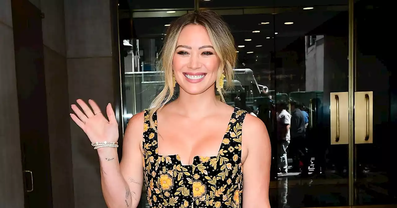 Hilary Duff Wears a Zebra-Print Thongkini on Her Cabo Getaway