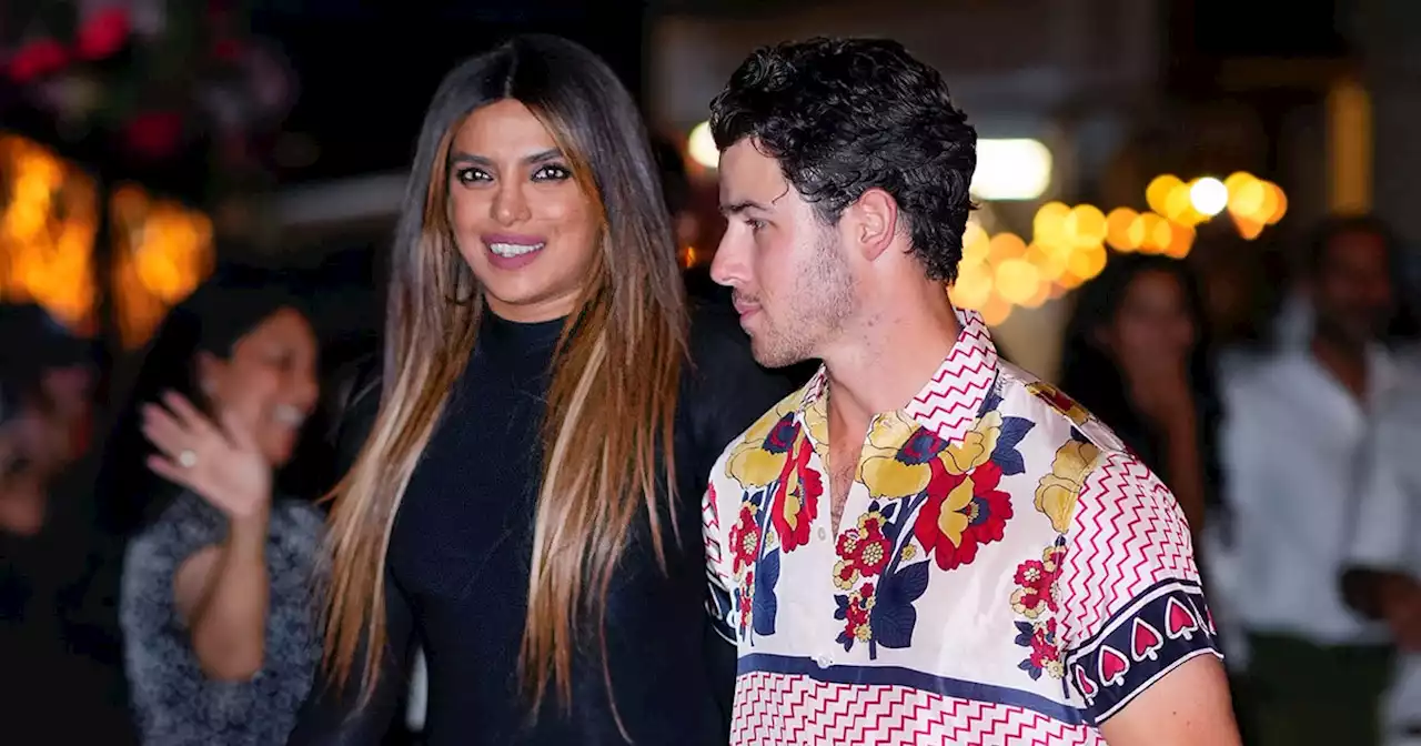 Priyanka Chopra's Date-Night Dress Has a Lace-Up Back Threaded Through Silver Rings