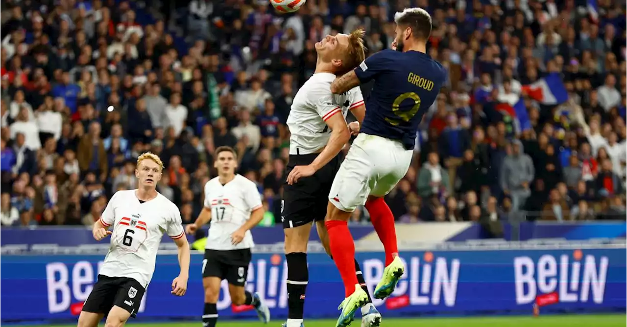 Mbappe and Giroud shine as France beat Austria 2-0