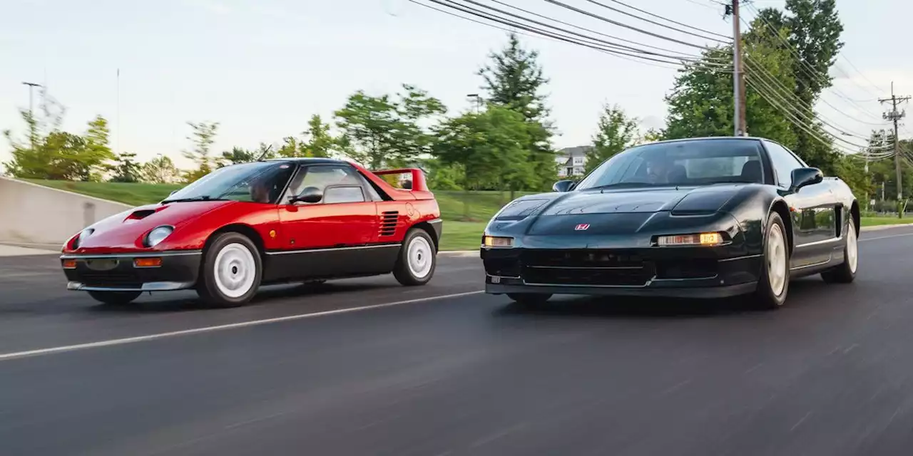 Honda NSX-R and Autozam AZ-1: Driving the Pinnacles of Japanese Mid-Engine Performance