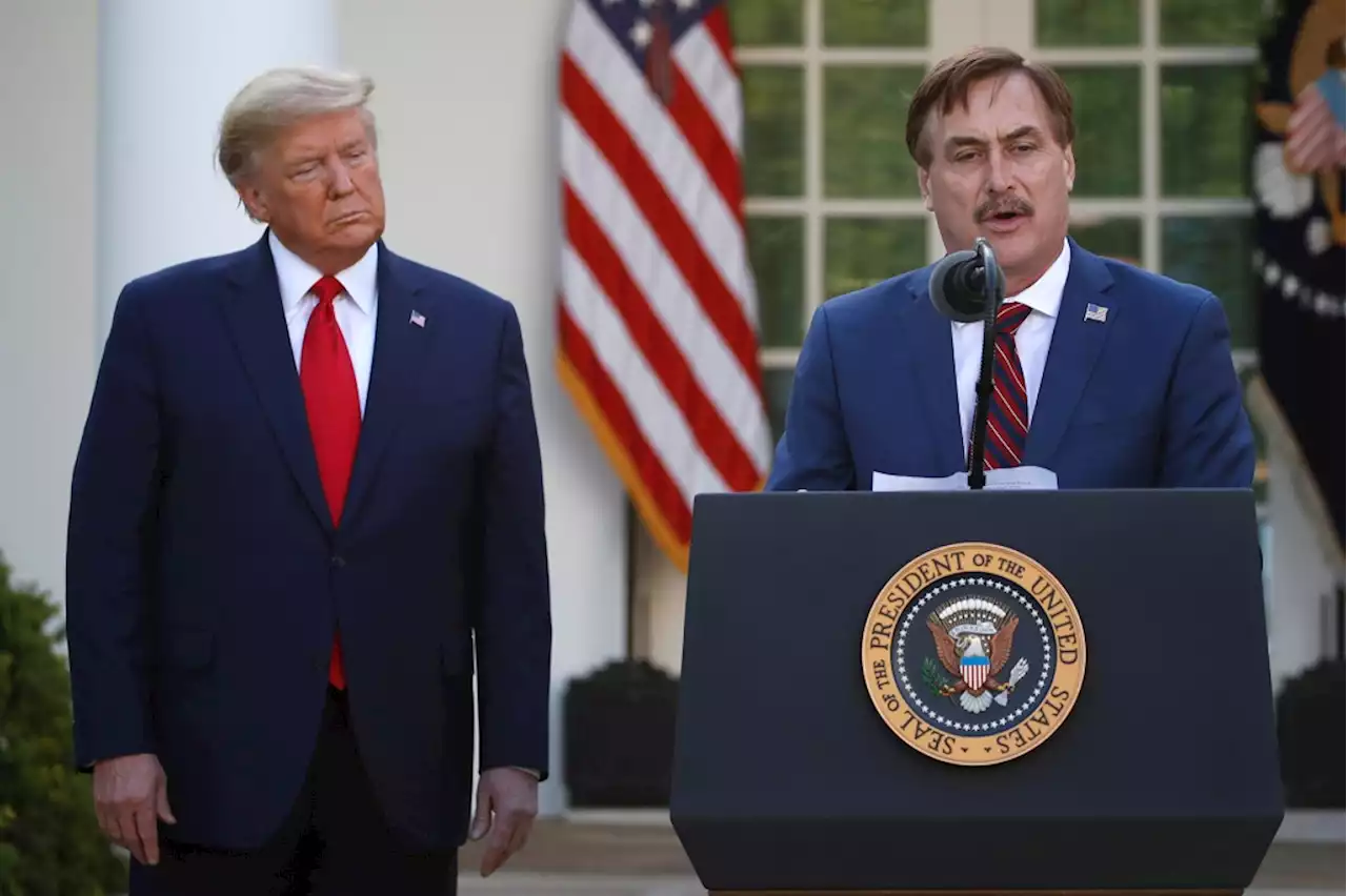 Trump Inadvertently Helps Judge Deny Mike Lindell's Bid to Get Seized Phone Back