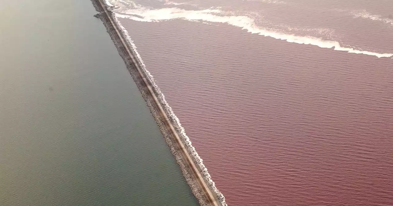 Great Salt Lake managers raise causeway berm in effort to stave off rising salinity