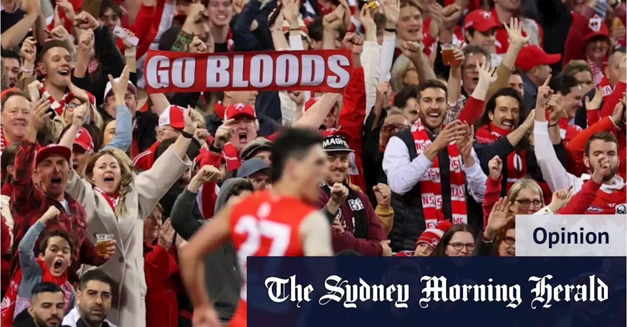 Grand final eve confessions of an accidental fair weather Swans fan