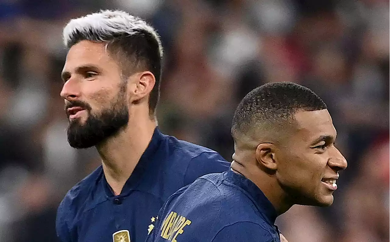 Mbappe compliments Giroud as stats show impact over Ballon d'Or favourite Benzema