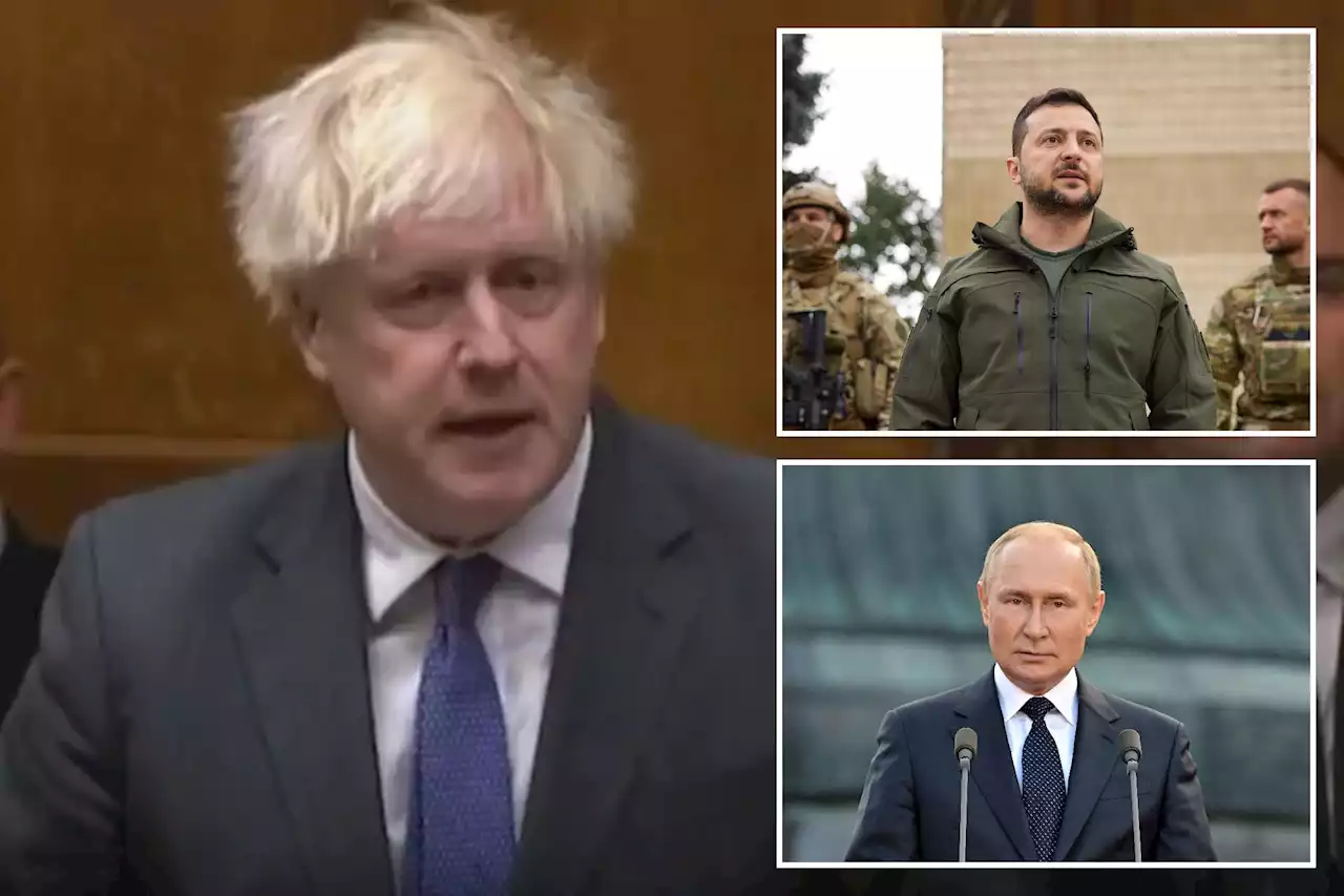 Watch as Boris mistakenly thanks PUTIN for his ‘leadership’ in awkward gaffe