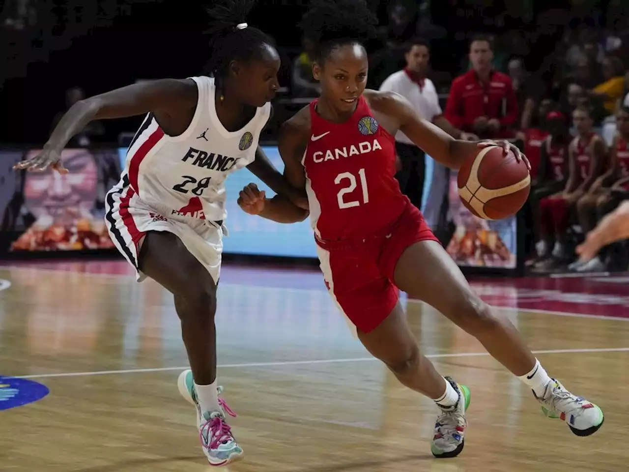 Canada remains undefeated at FIBA women's World Cup with 59-45 win over France