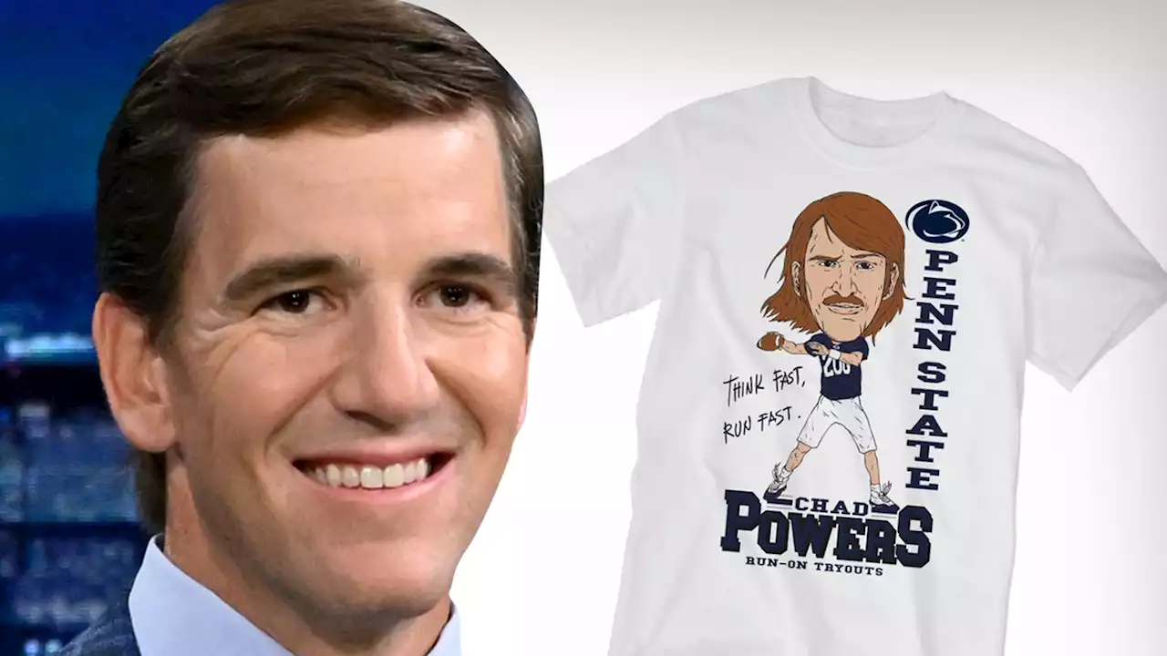 Penn State Selling 'Chad Powers' Merch After Eli Manning's Hilarious Skit