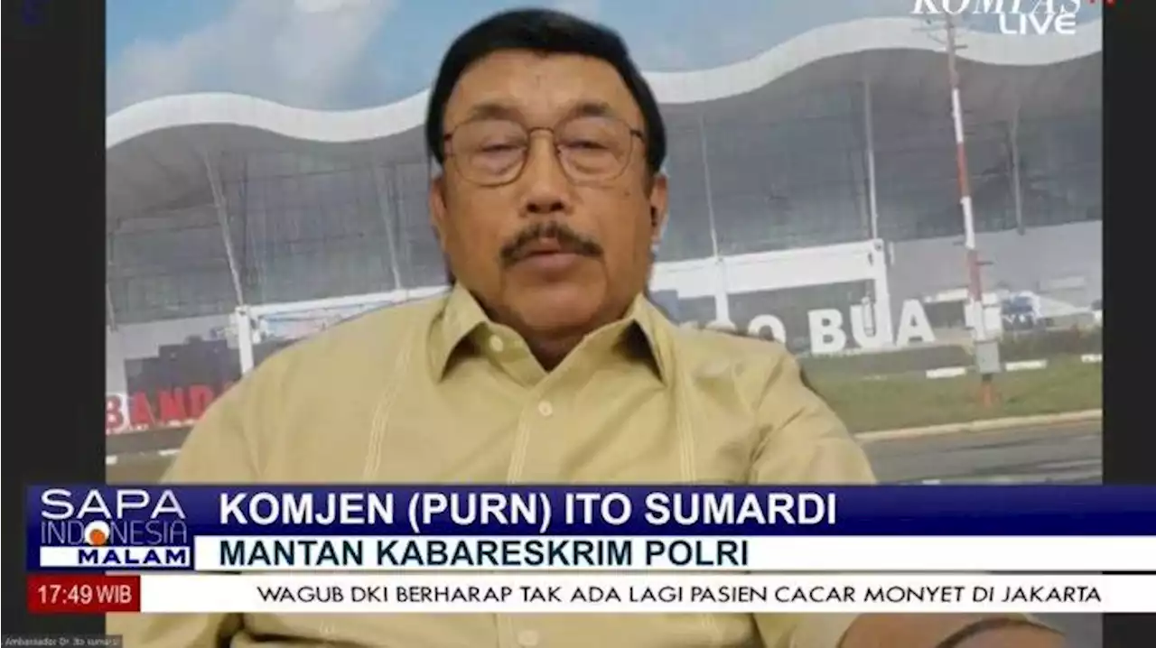 EKS Kabareskrim Blak-Blakan Terkait Kakak Asuh di Kepolisian, Namanya Jelek Gara-Gara Ferdy Sambo - Tribunnews.com