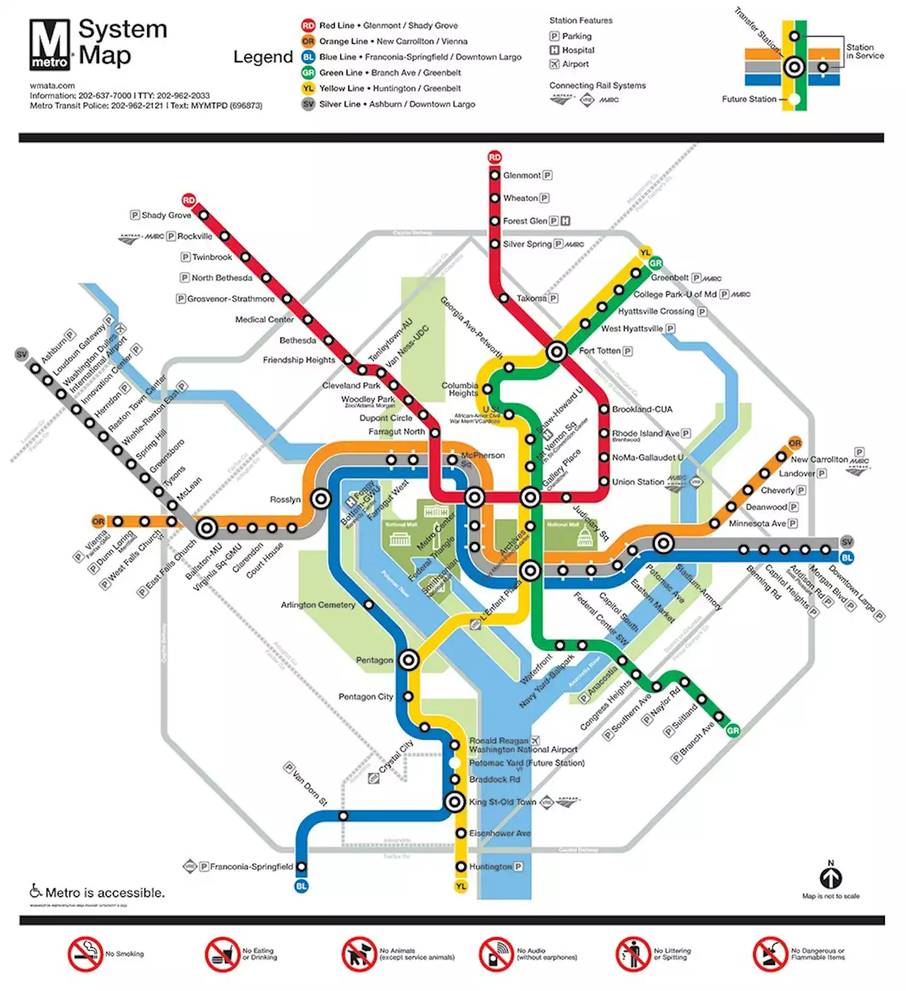 Metro unveils new map that includes Silver Line extension