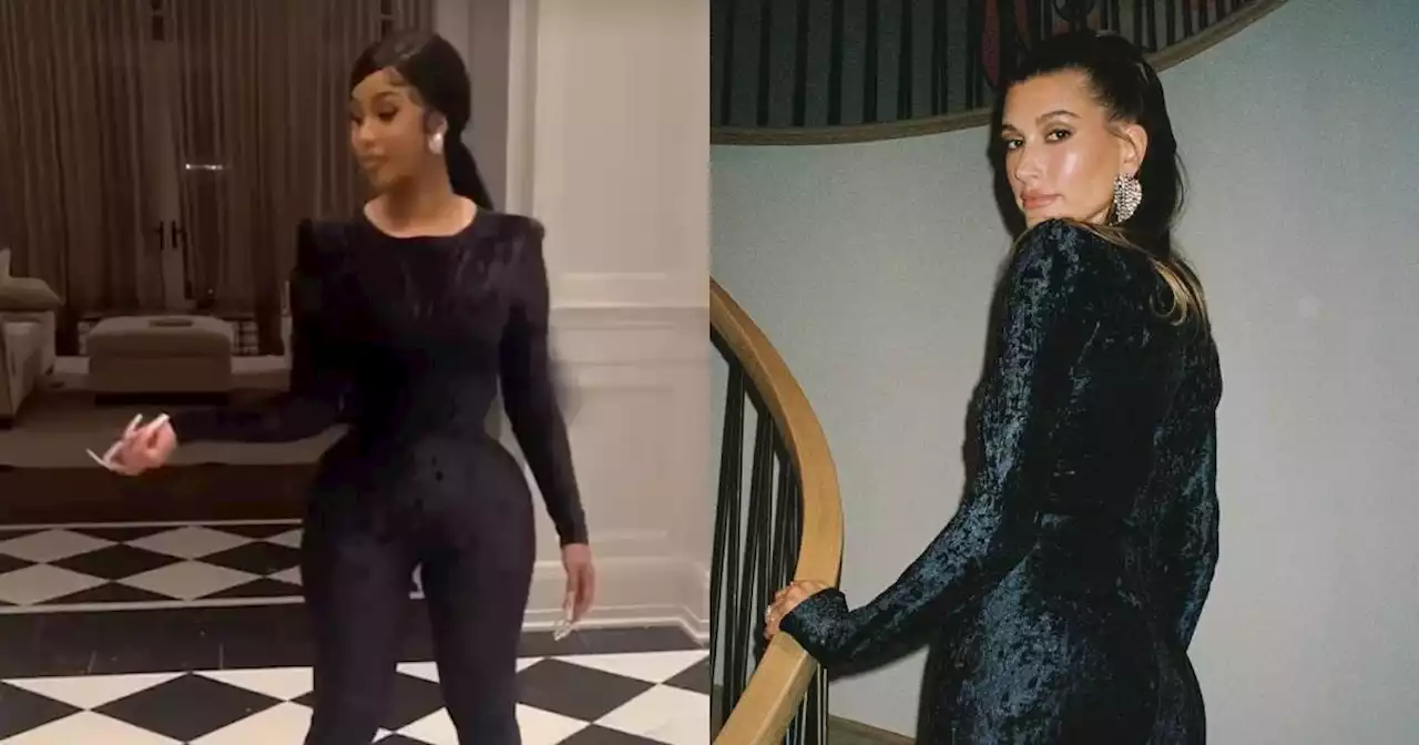 Cardi B & Hailey Bieber Share The Same Taste In Jumpsuits