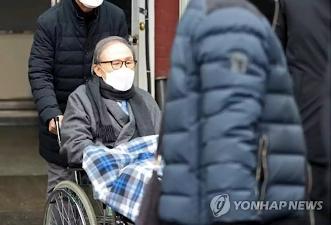 [2보] 검찰, 이명박 전 대통령 형집행정지 3개월 연장 | 연합뉴스