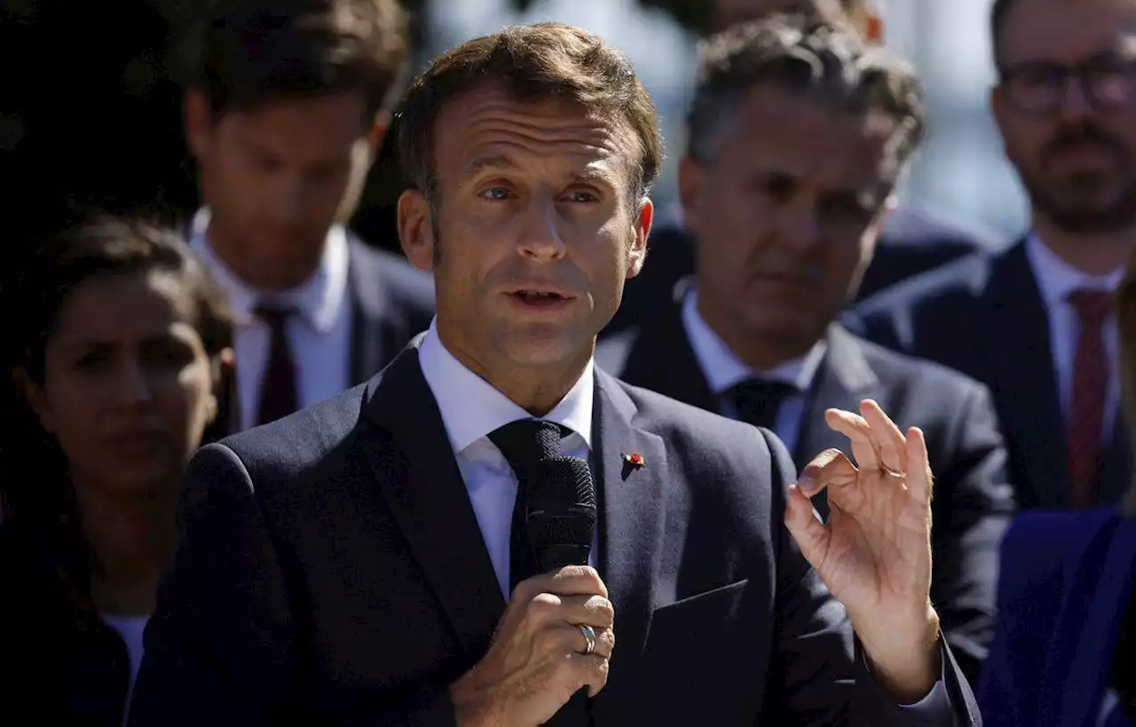 Macron veut réfléchir à un modèle de prévention de lutte contre les feux