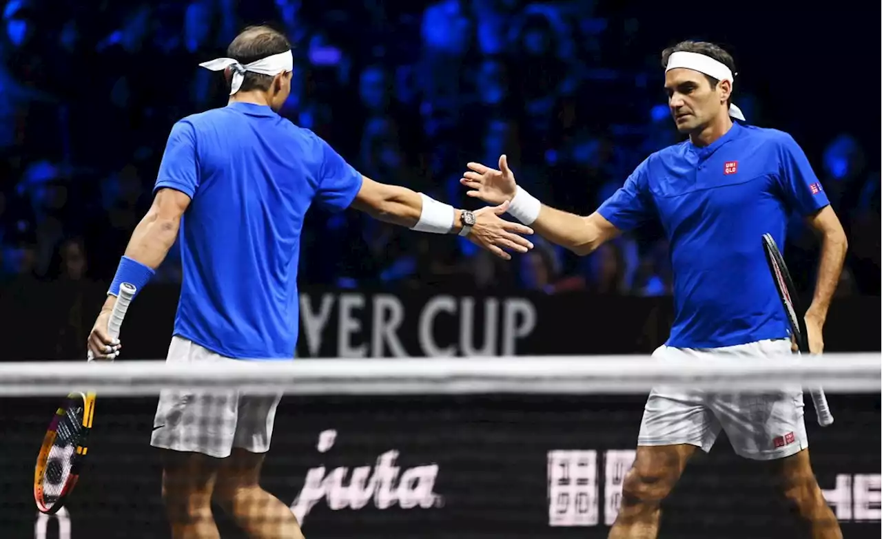 Federer: doppio d'addio con Nadal, tra lacrime e applausi - Tennis