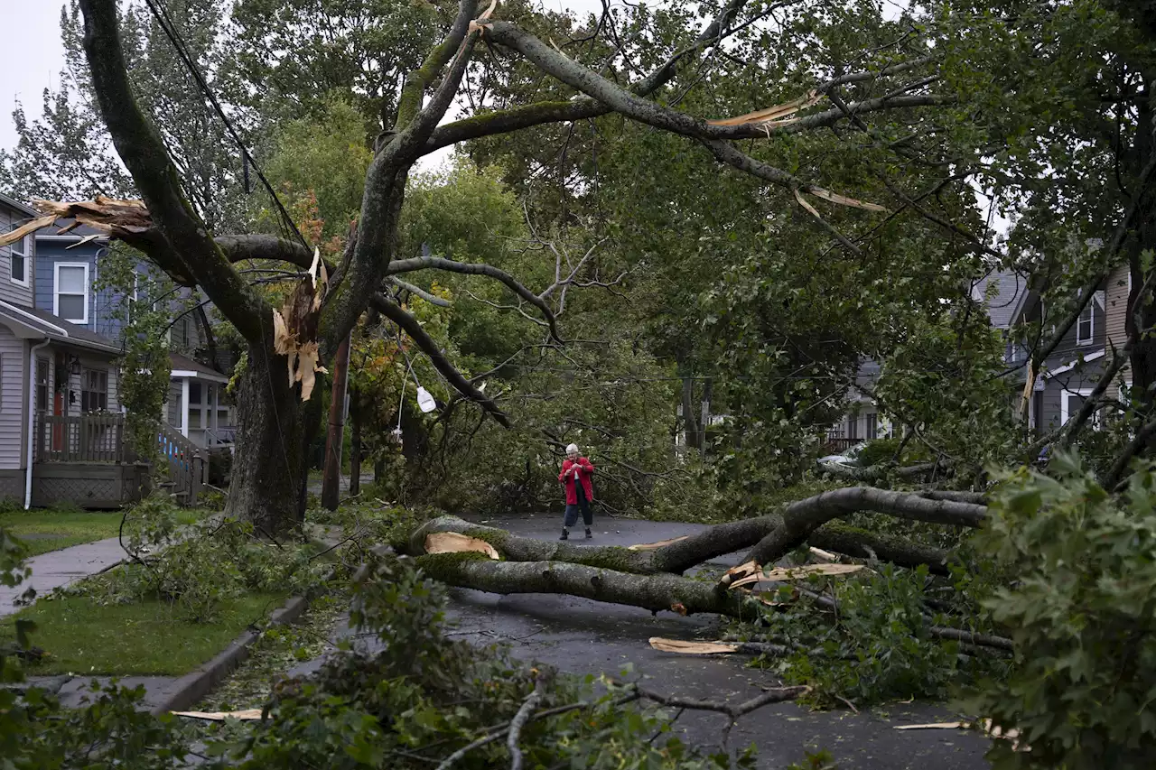 Fiona washes houses away, knocks out power in Canada