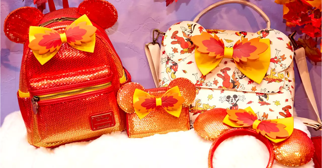 Minnie Mouse Celebrates the Fall Season with New Loungefly Collection