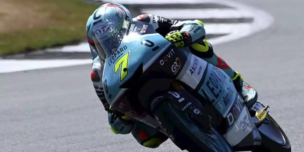 Hasil FP2 Moto3 Jepang: Hujan, Dennis Foggia Ungguli Mario Aji - Bola.net