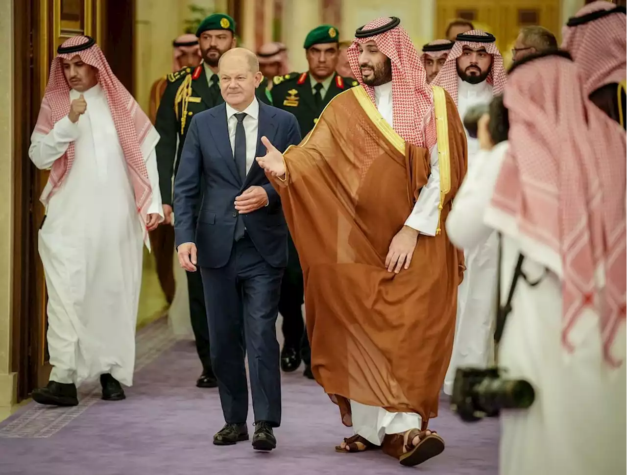 Energie und Menschenrechte: Scholz beim saudischen Kronprinzen