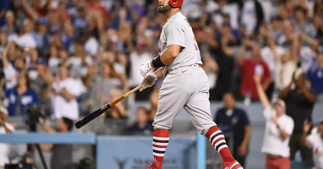 Cardinals' Albert Pujols becomes just fourth player to hit 700 home runs