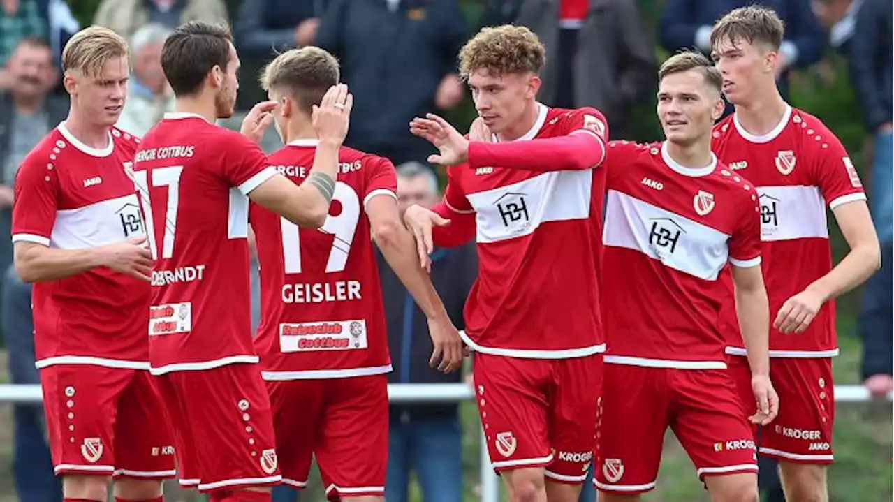 Energie Cottbus im Landespokal eine runde weiter