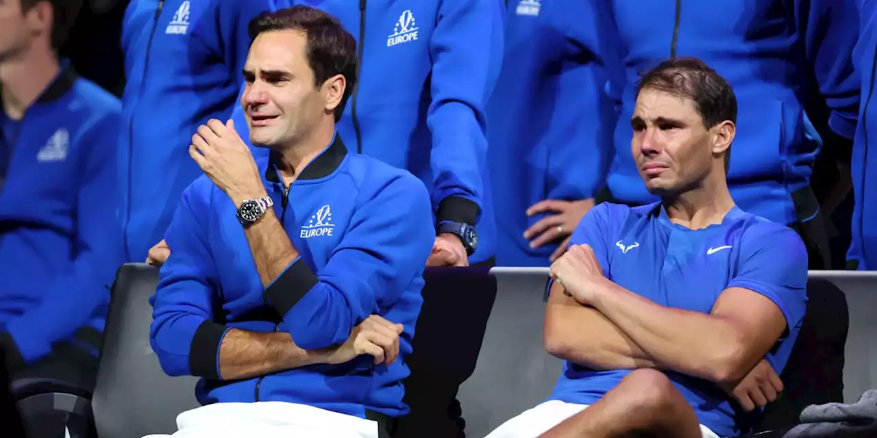 Federer, addio struggente: mano nella mano e lacrime con Nadal!