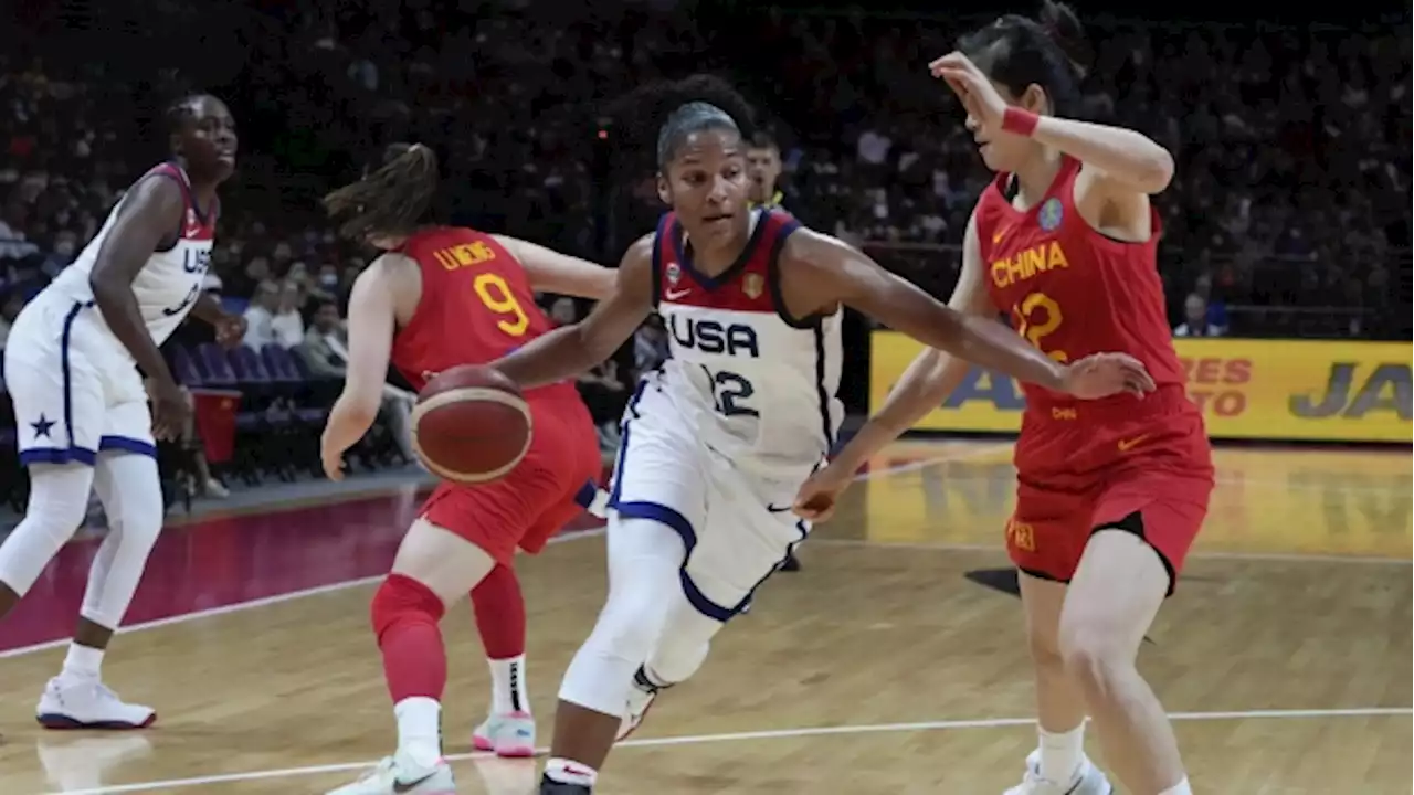 Wilson, Gray lead US to 77-63 win over China in World Cup