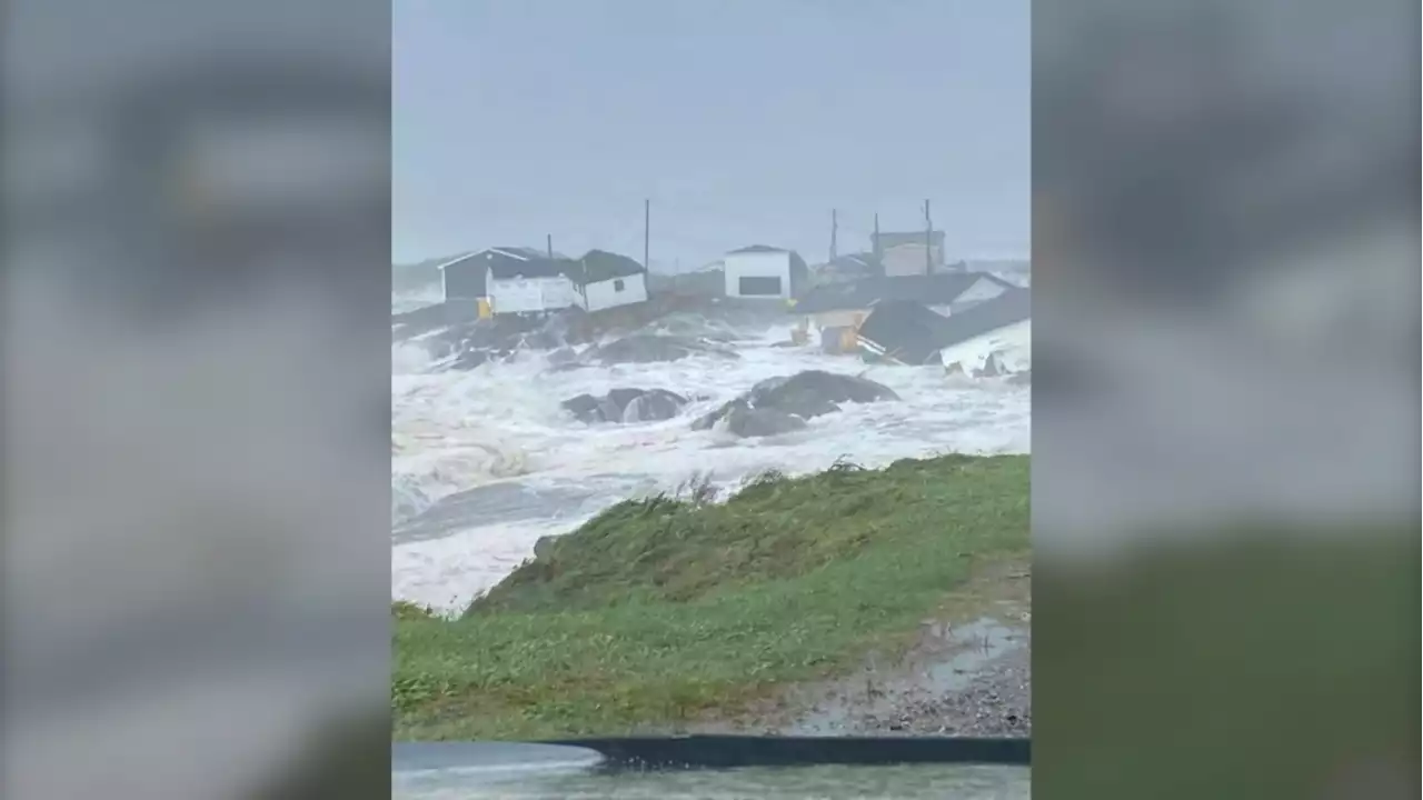 The incredible power of Fiona making landfall in Atlantic Canada through the eyes of storm chasers