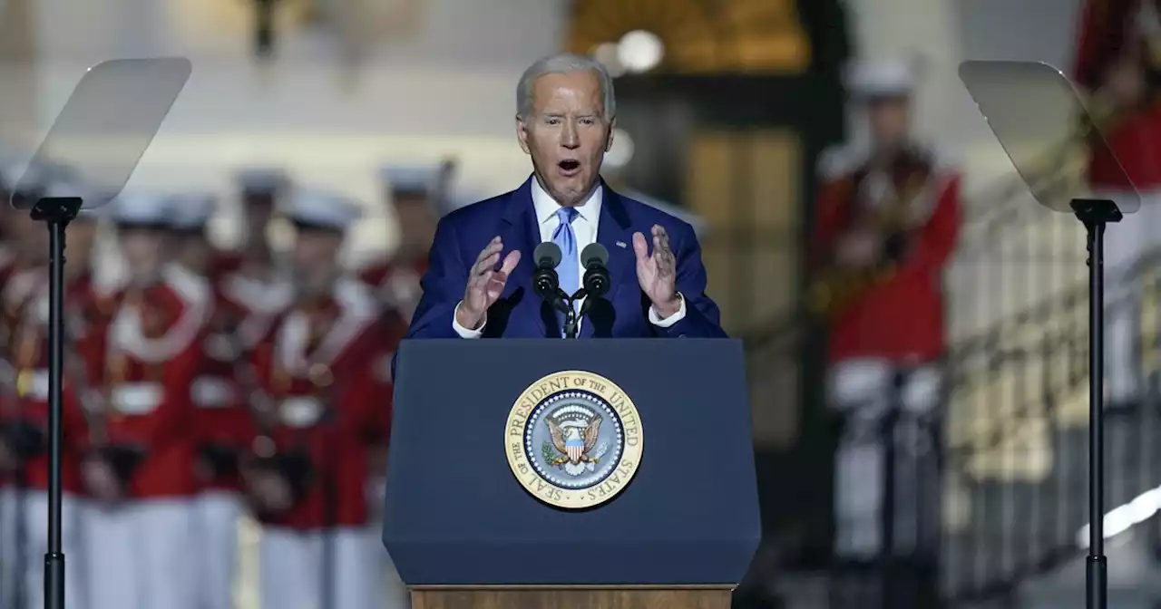 Biden tries happy talk about the 'transitory' economy as elections loom