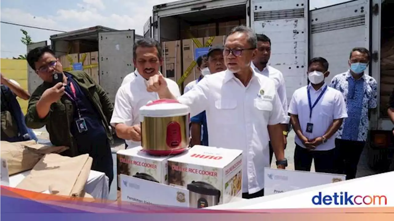 Zulhas Musnahkan Produk Impor Ilegal Rp 11 M, Ini Rinciannya