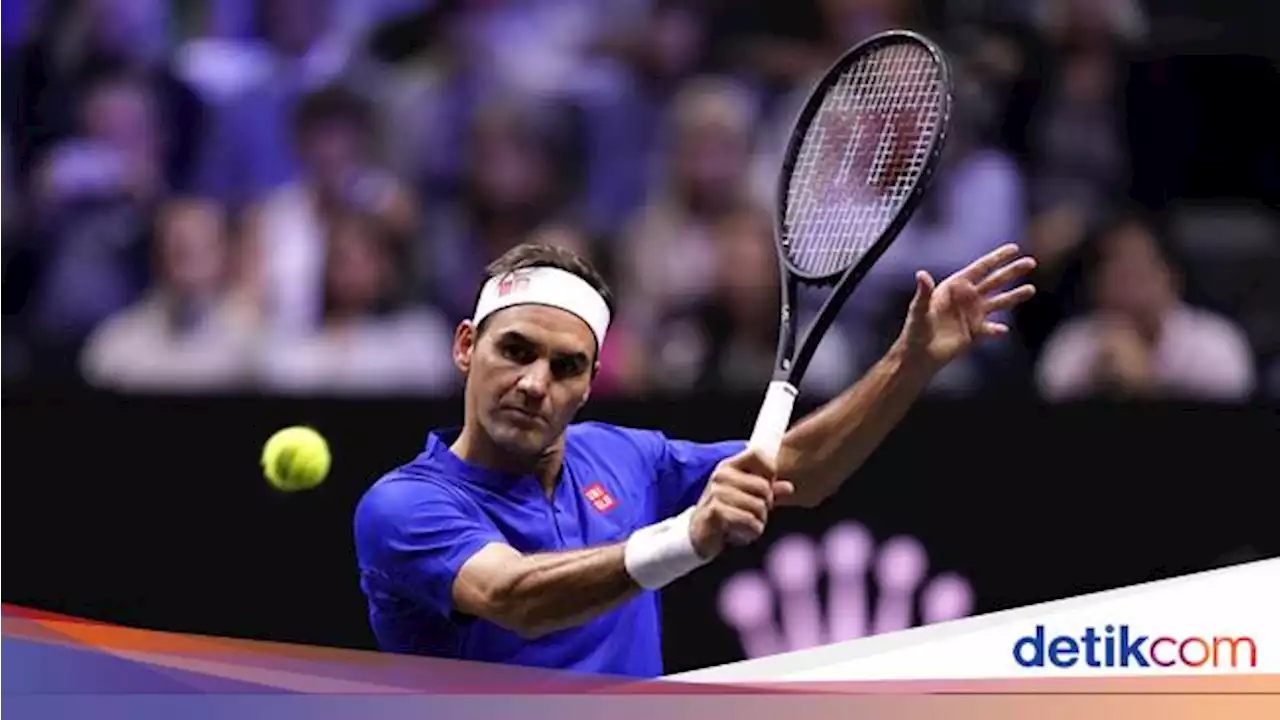 Ayunan Raket Terakhir Roger Federer