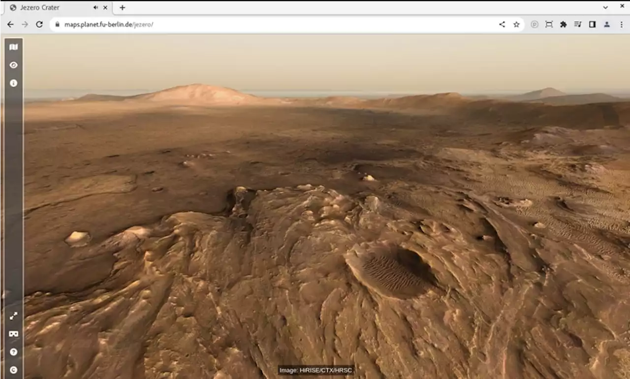 Interactive map of Mars lets you wander with Perseverance | Digital Trends