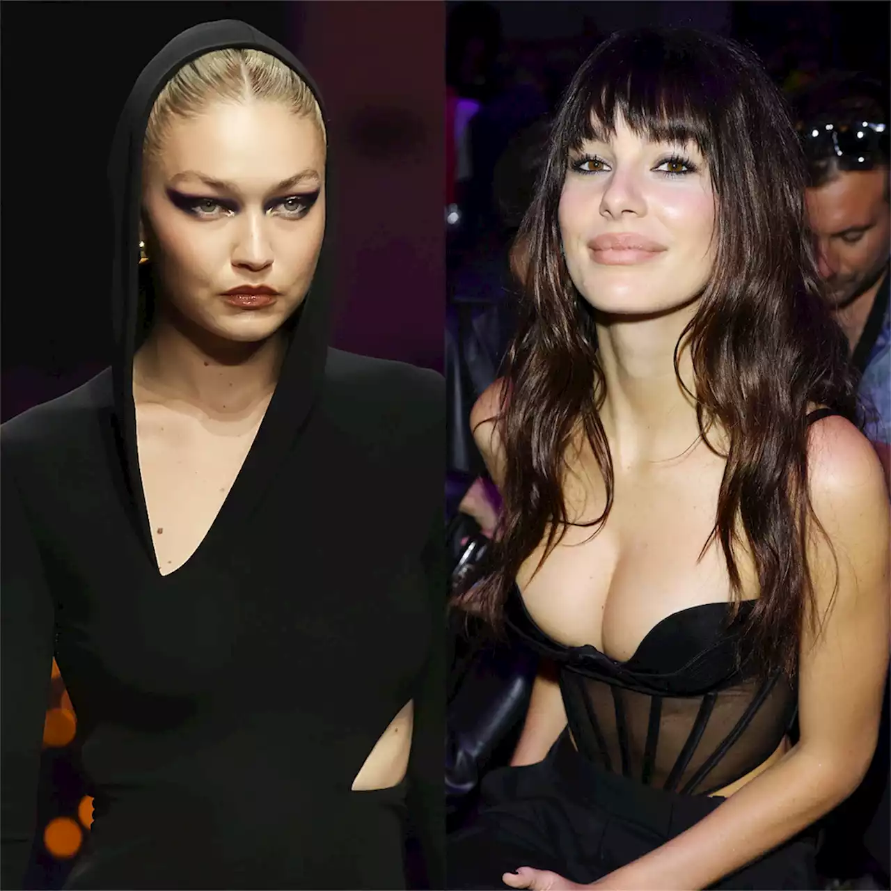 Leonardo DiCaprio's Ex Camila Morrone Attends Fashion Show With Gigi Hadid on the Runway - E! Online