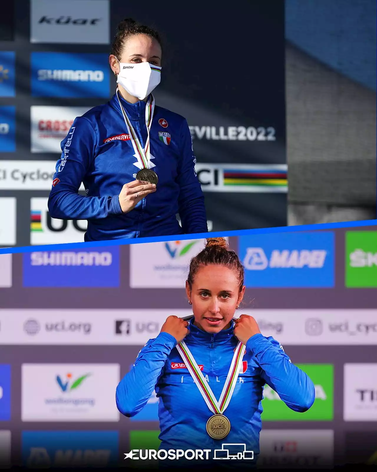 Mondiali Wollongong Australia - Van Vleuten Campionessa del mondo a 40 anni e con un braccio rotto: Silvia Persico 3a