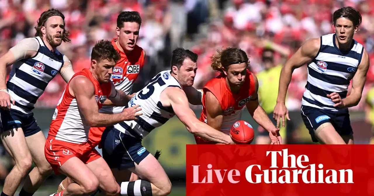 AFL grand final 2022 live updates: Geelong Cats v Sydney Swans