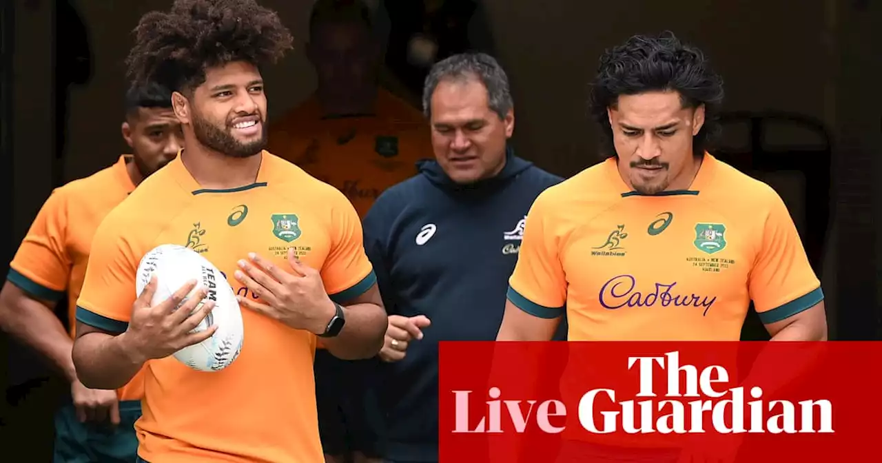 Bledisloe Cup 2022: All Blacks v Wallabies – Rugby Championship live