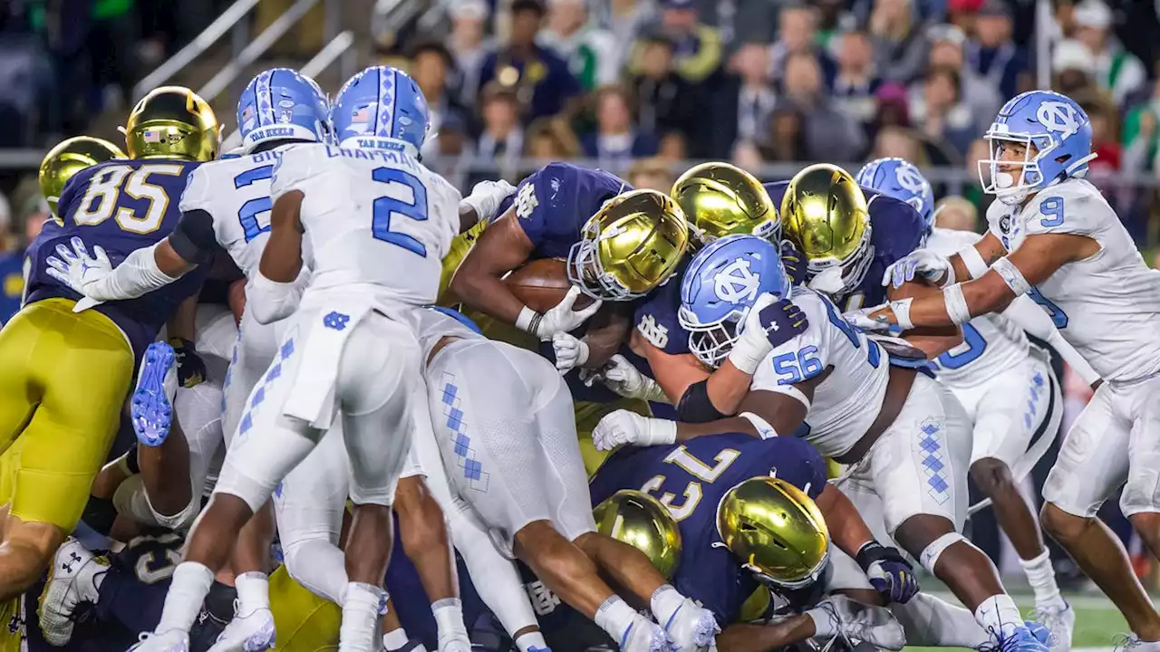 Notre Dame football at North Carolina: Live scores, stats, and highlights from UNC