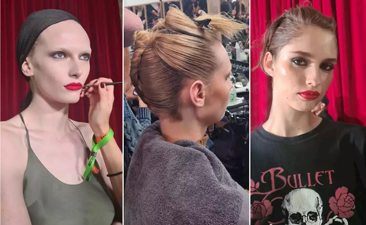 MFW PE 2023, nel backstage beauty di Moschino - iO Donna