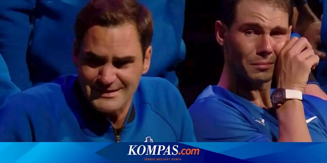 Momen Emosional Perpisahan Roger Federer: Tangis Nadal Ikut Pecah Bersama Sang Legenda